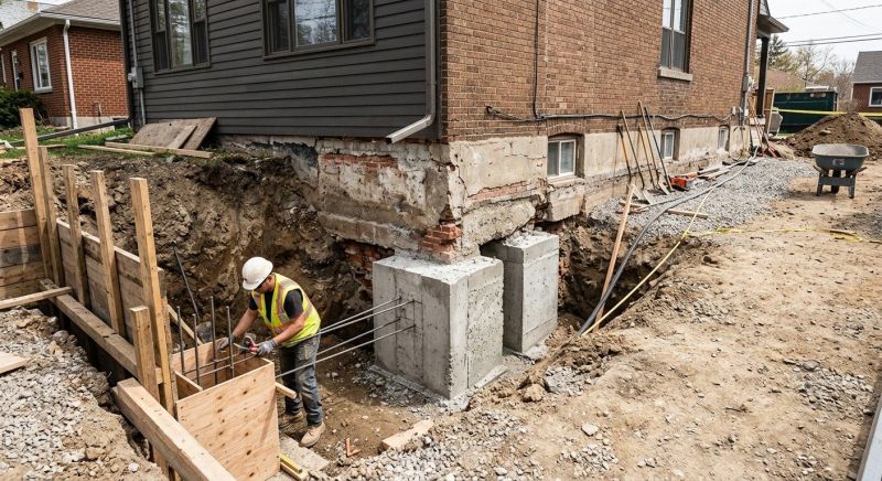 Structural Underpinning in Shelton, WA