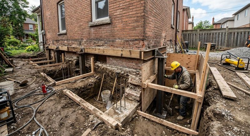 Structural Underpinning in Shelton, WA