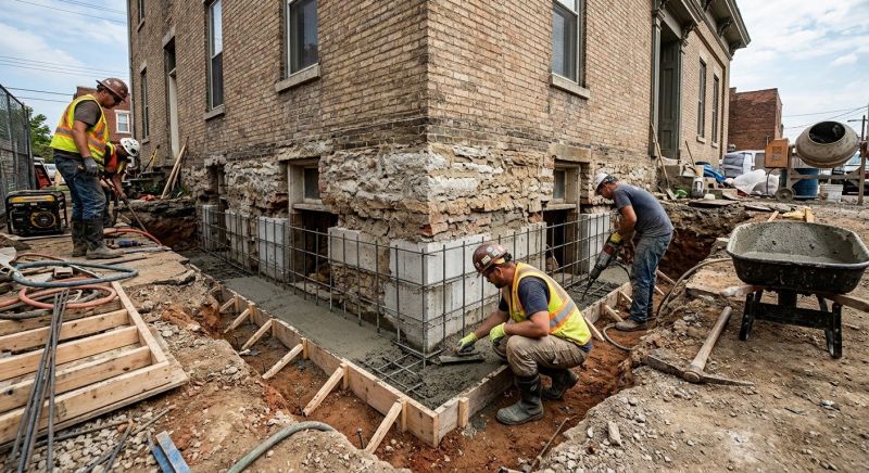 Underpinning Repair in Shelton, WA