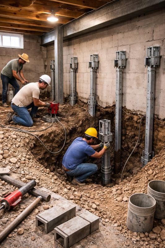Underpinning Repair in Shelton, WA